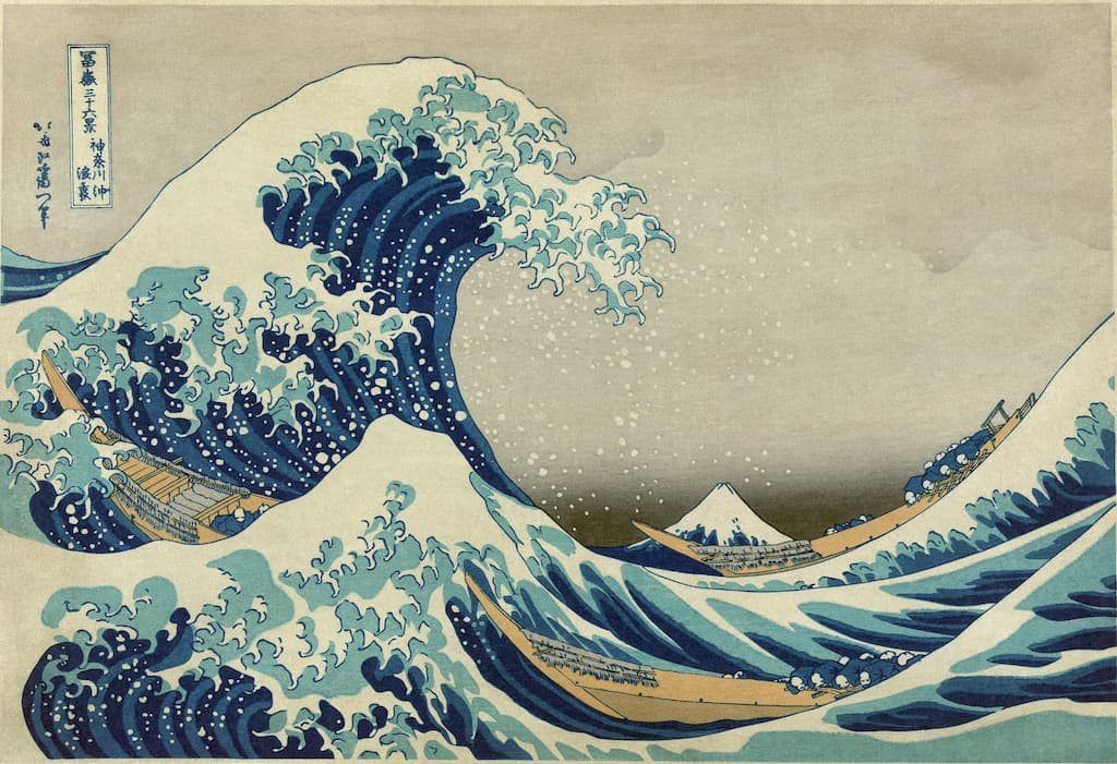 Tienda Online sobre la obra de Hokusai